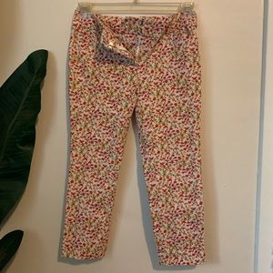 7th Avenue floral dress pants